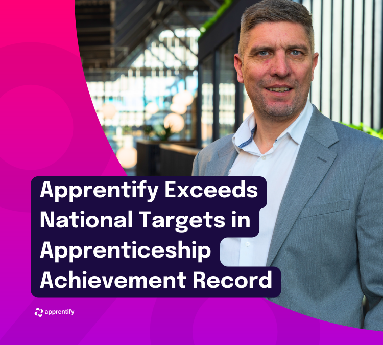 Apprentify exceeds national targets in Apprenticeship achievement record