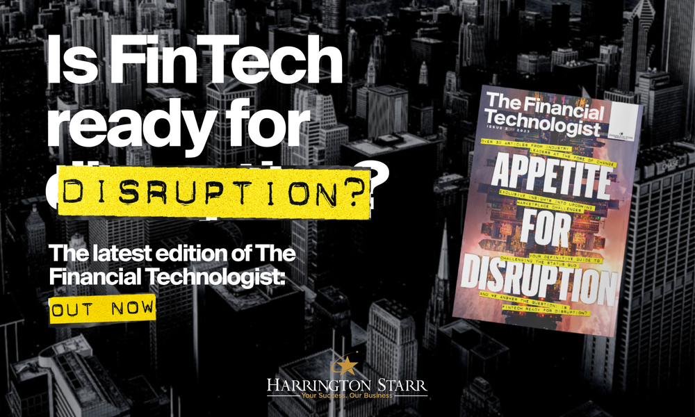 The Financial Technologist | Appetite for Disruption