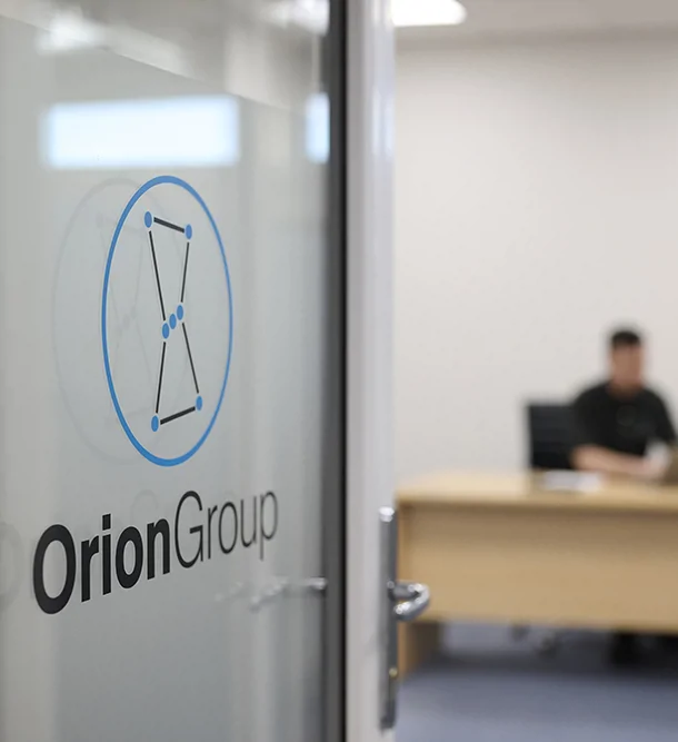 door opening to orion services