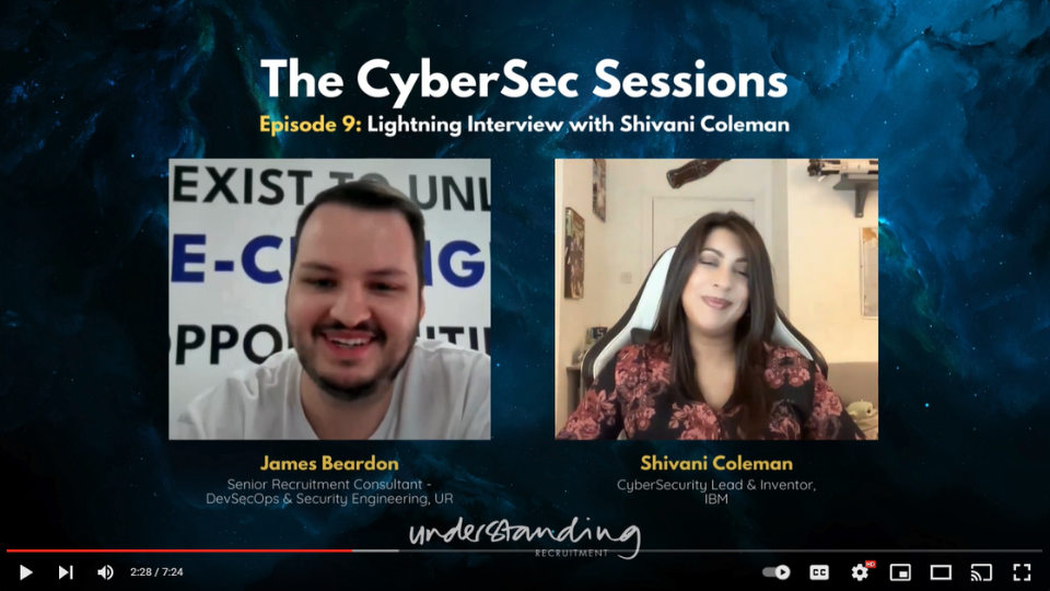 The CyberSec Sessions Episode 9: Getting into Cyber & Emerging Tech with Shivani Coleman