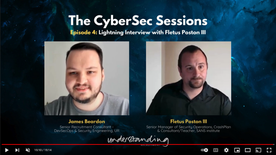 The CyberSec Sessions Episode 4: Business Continuity, Cyber Training & SANS with Fletus Poston III