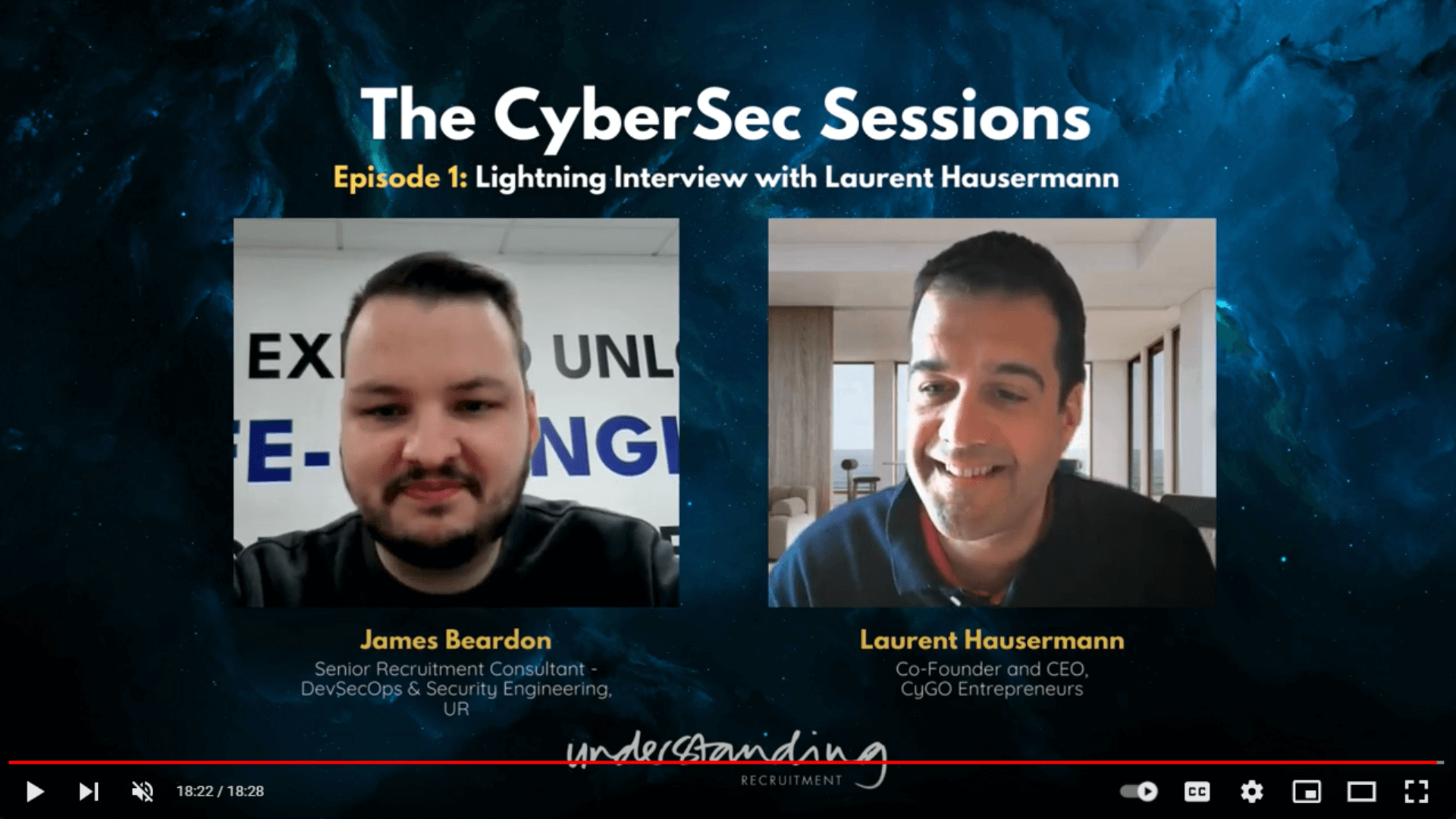 The CyberSec Sessions Episode 1: CyberSecurity Entrepreneurship with Laurent Hauserman