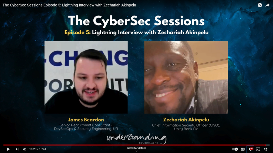 The CyberSec Sessions Episode 5: African Start-Up Space, Bank Security & AI with Zechariah Akinpelu